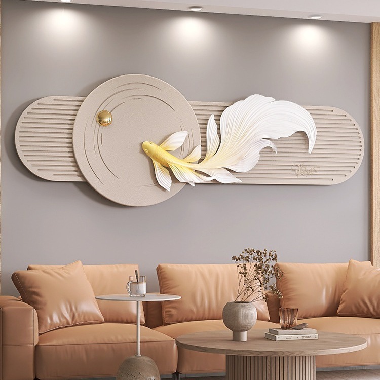 Tranh Phù Điêu Cá Betta Sáng Tạo 3D