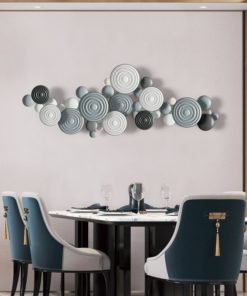 Tranh Sắt Decor Họa Tiết Vòng Tròn