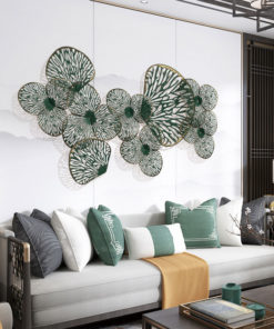 Tranh Sắt Lá Sen Cách Điệu