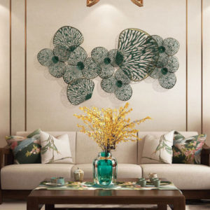 Tranh Sắt Lá Sen Cách Điệu