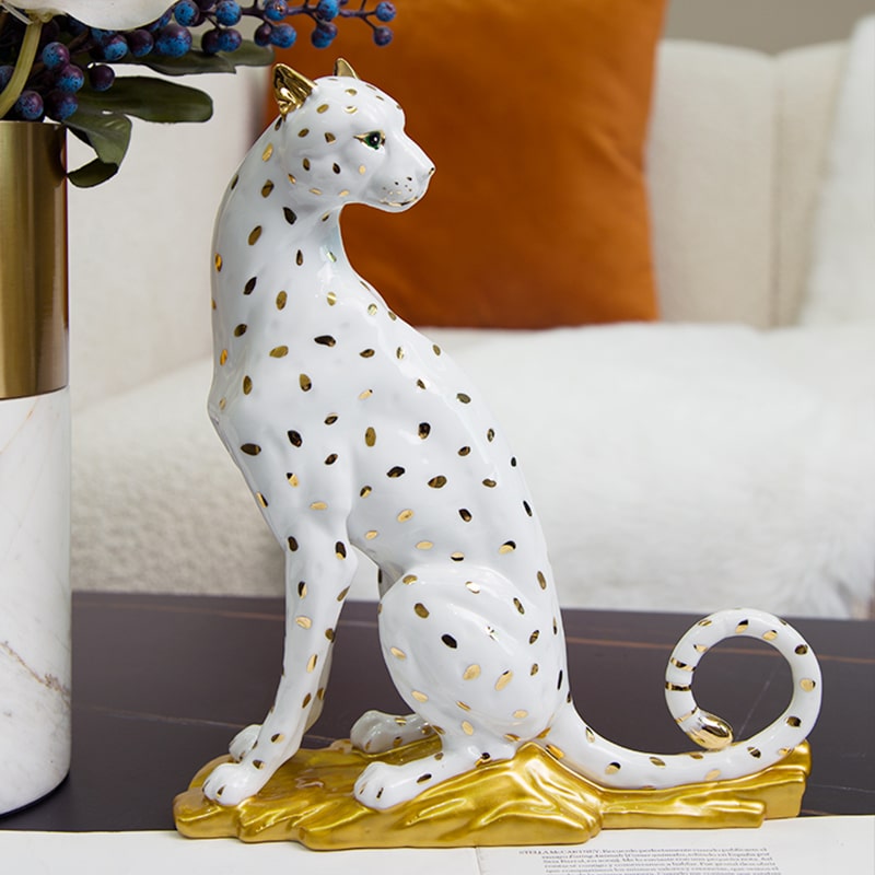 Tượng Báo Đốm Sang Trọng