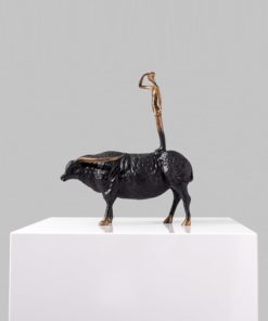 Tượng Cậu Bé Cưỡi Trâu Nghệ Thuật