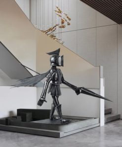 Tượng Chiến Binh Sắt Đứng Gác