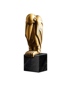 Tượng Chim Gõ Kiến Hoàng Kim Sang Trọng