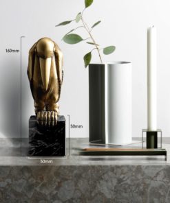 Tượng Chim Gõ Kiến Hoàng Kim Sang Trọng