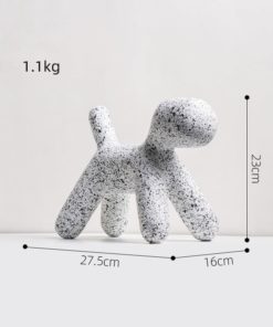 Tượng Chó Nghệ Thuật Tối Giản