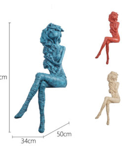 Tượng Cô Gái Làn Tóc Gió