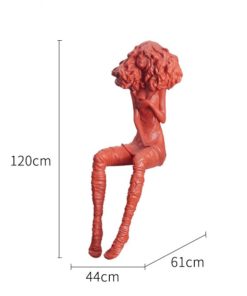 Tượng Cô Gái Làn Tóc Gió