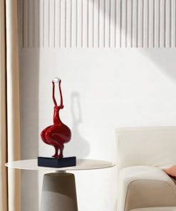 Tượng Cô Gái Yoga Nghệ Thuật