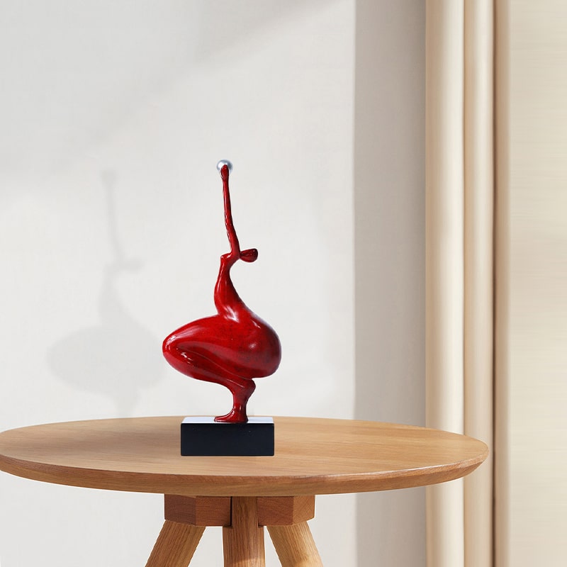 Tượng Cô Gái Yoga Nghệ Thuật