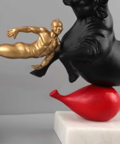 Tượng Đấu Bò Dũng Mãnh