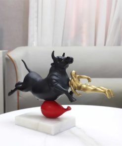 Tượng Đấu Bò Dũng Mãnh