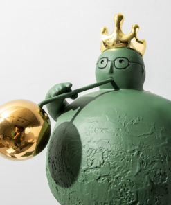 Tượng Vua Thổi Kèn Vui Nhộn