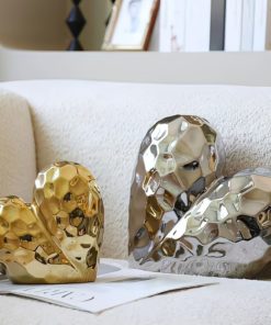 Tượng Đôi Tim Tình Yêu Trang Trí