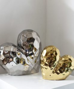 Tượng Đôi Tim Tình Yêu Trang Trí