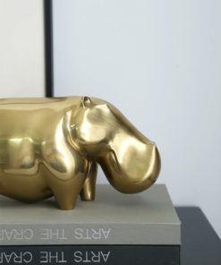 Tượng Hà Mã Vàng Sang Trọng