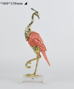 Tượng Hồng Hạc Nghệ Thuật Mạ Vàng