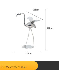 Tượng Hồng Hạc Trang Trí Sân Vườn