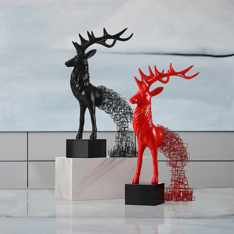 Tượng Hươu Linh Lộc Cát Tường