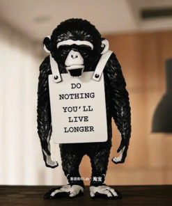 Tượng Khỉ Banksy ‘Do Nothing’
