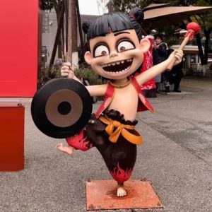 Tượng Na Tra Tiểu Ma Đồng Giáng Thế