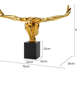 Tượng Nghệ Thuật Hình Người Cân Bằng