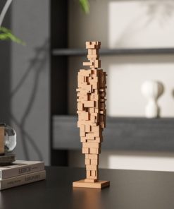 Tượng Nghệ Thuật Khối Hộp Hình Người