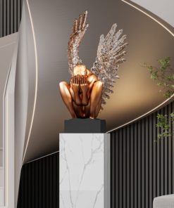 Tượng Nghệ Thuật Thiên Thần Che Mặt