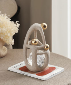 Tượng Người Ôm Cầu Pha Lê Decor