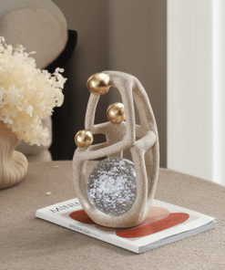 Tượng Người Ôm Cầu Pha Lê Decor