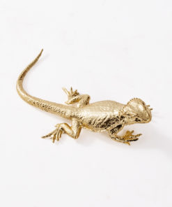 Tượng Thằn Lằn Vàng Decor