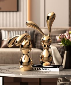 Tượng Thỏ Để Bàn Phong Cách Hiện Đại