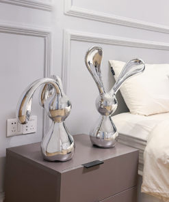 Tượng Thỏ Để Bàn Phong Cách Hiện Đại