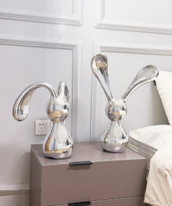 Tượng Thỏ Để Bàn Phong Cách Hiện Đại