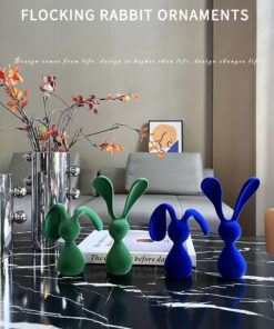 Tượng Thỏ Để Bàn Phong Cách Hiện Đại