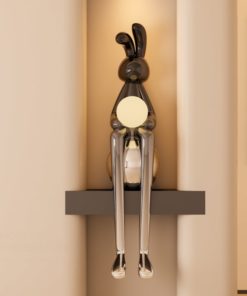 Tượng Thỏ Ôm Trăng