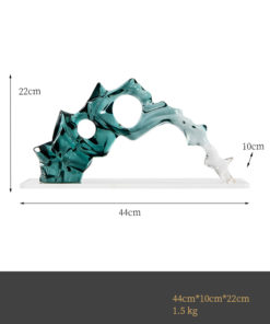 Tượng Trang Trí Dòng Chảy Nghệ Thuật