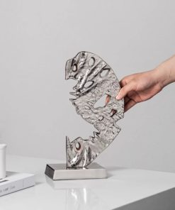 Tượng Trang Trí Gương Mặt Bán Nguyệt