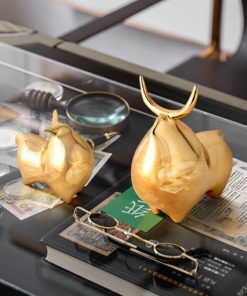 Tượng Trâu Hưng Thịnh Trừu Tượng