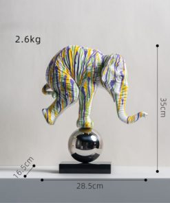 Tượng Voi Cân Đẩu Thịnh Vượng