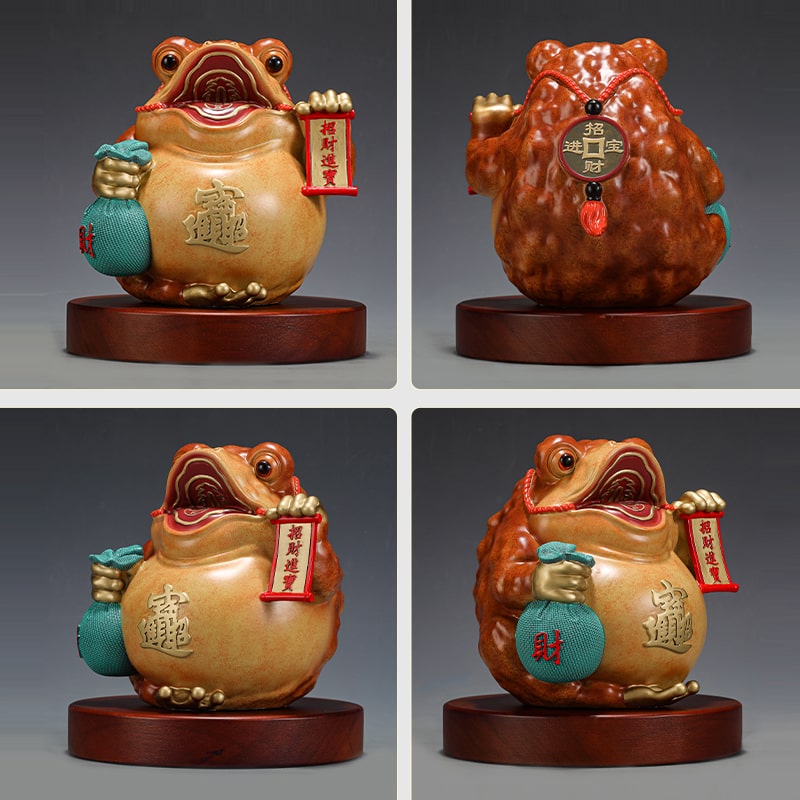 Cóc Thiềm Thừ Tụ Bảo Lộc Phát