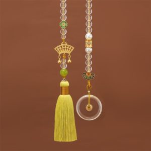 Dây Khánh Mặt Pha Lê Tự Nhiên - Shop Decor Hà Nội