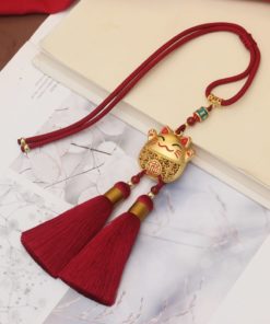 Khánh Treo Ô Tô Mèo Chiêu Phúc