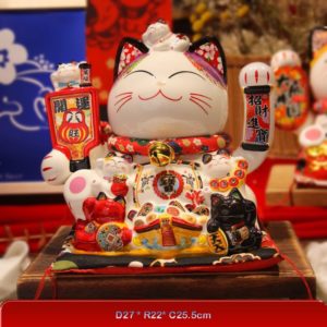 Mèo Thần Tài Phát Tài Phát Lộc - Shop Decor Hà Nội