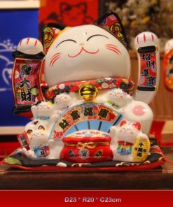 Mèo Thần Tài Phú Quý Chiêu Tài