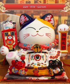 Mèo Thần Tài Phú Quý Chiêu Tài