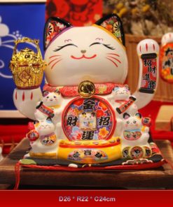 Mèo Thần Tài Phú Quý Chiêu Tài