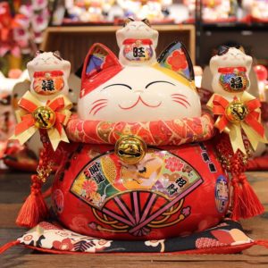 Mèo Thần Tài Phúc Lộc Thịnh Vượng - Shop Decor Hà Nội