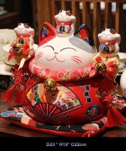 Mèo Thần Tài Phúc Lộc Thịnh Vượng