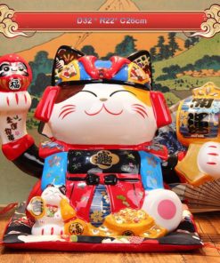 Mèo Thần Tài Samurai Nhật Bản